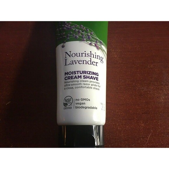 Avalon Organics Nourishing Lavender  Moisturizing Cream Shave 8oz - NEW - Picture 5 of 6